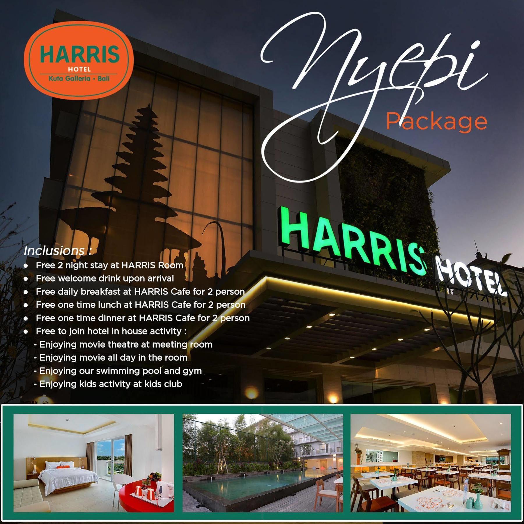 HARRIS Hotel Kuta Galleria - Bali Dış mekan fotoğraf